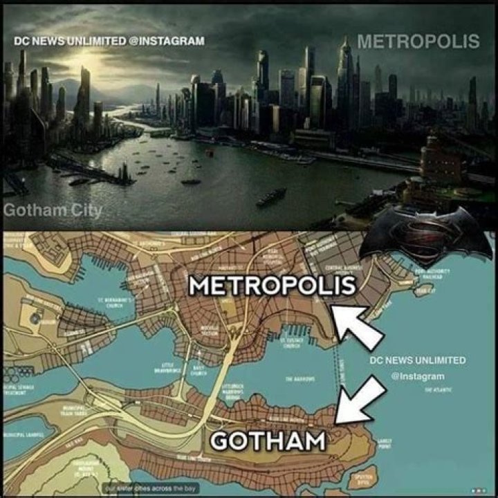 Where's gotham in dc universe?