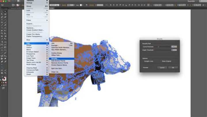 Where is image trace in illustrator?