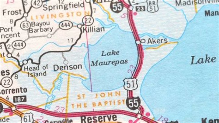 Where is lake maurepas?