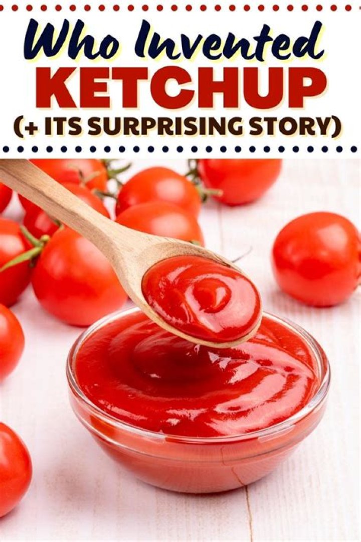 Who invented mayonnaise and ketchup?