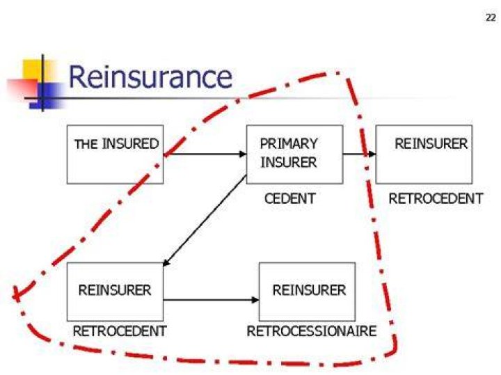 Who is retrocedent in insurance?