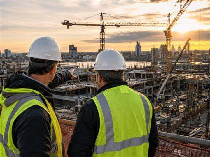 Who oversees all construction project crews?