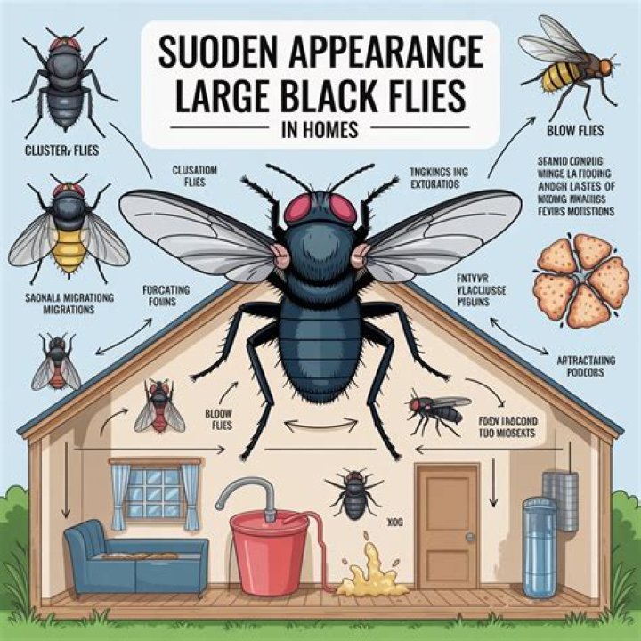 Why flies in house?
