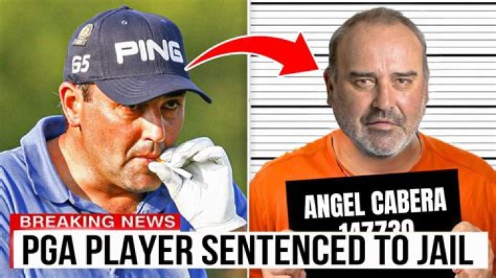 Why is cabrera in jail?