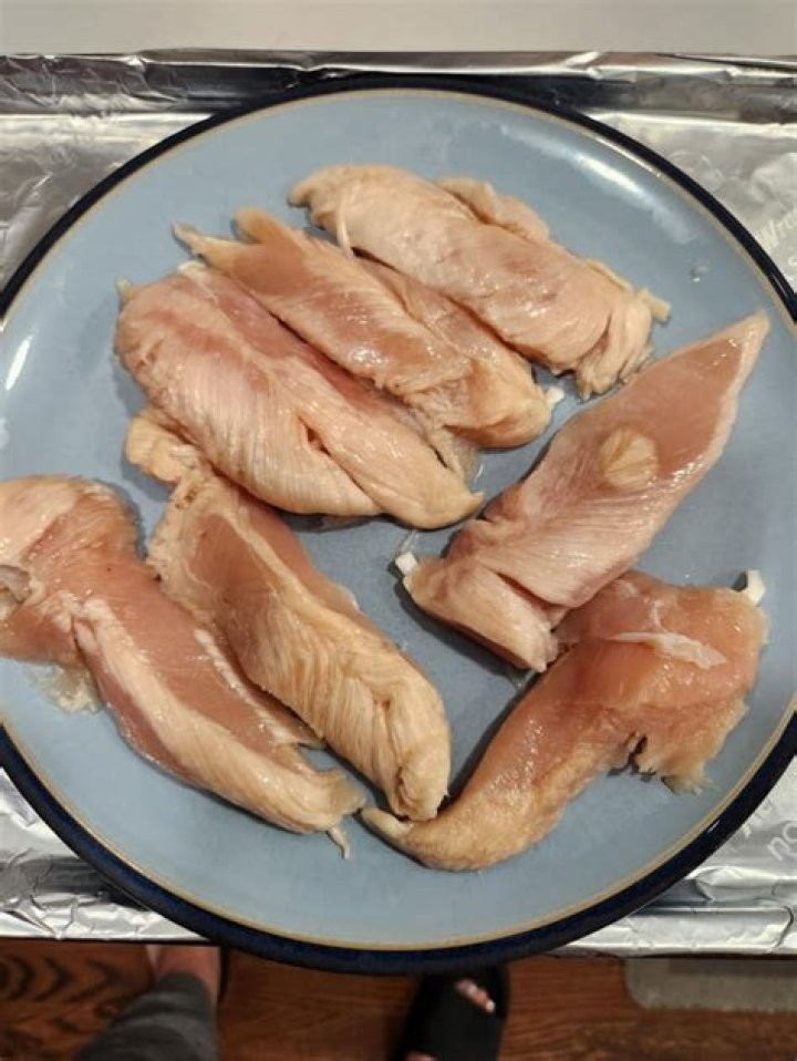 Why is my chicken white after defrosting?