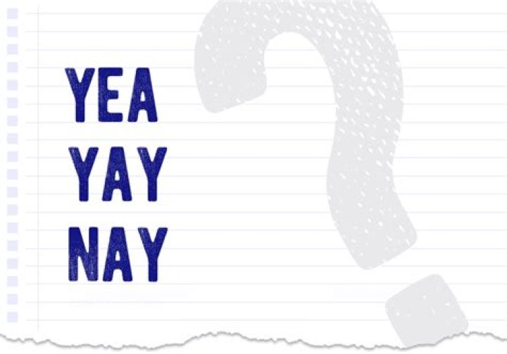 Why is yea or nay important?