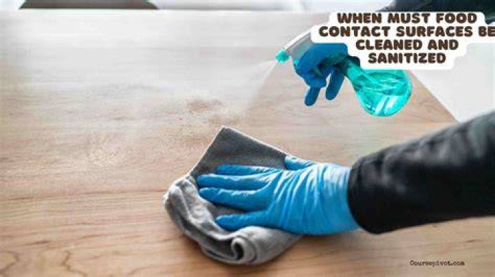 Why must surfaces be precleaned?