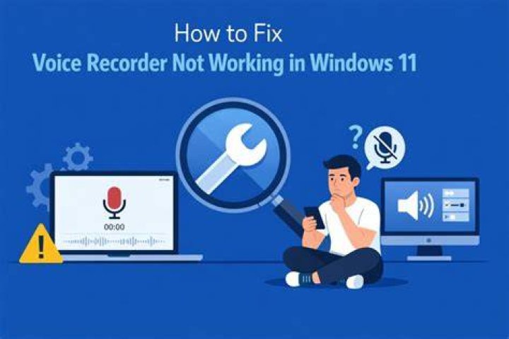 Why voice recorder is not working?