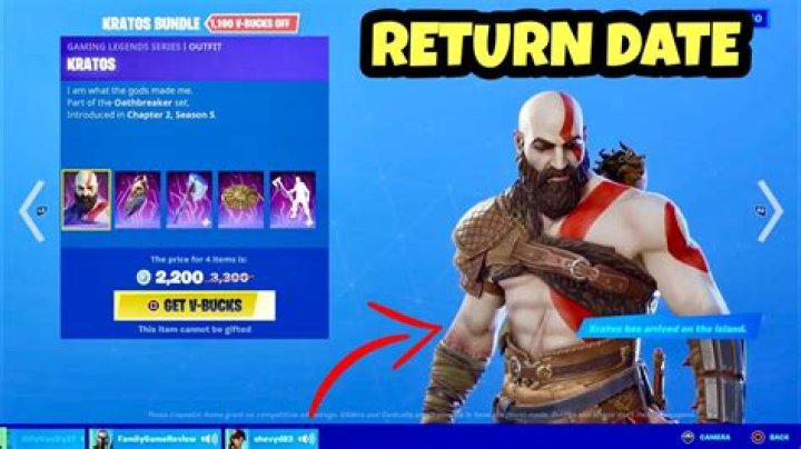 Will take the l come back to fortnite?